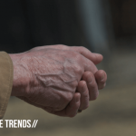 photo of an elderly person's hands